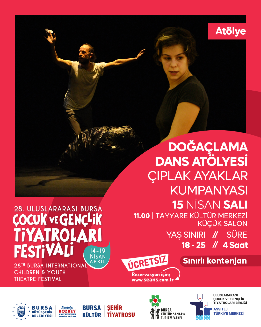 28. Uluslararası Bursa Çocuk ve Gençlik Tiyatroları Festivali’nde ...