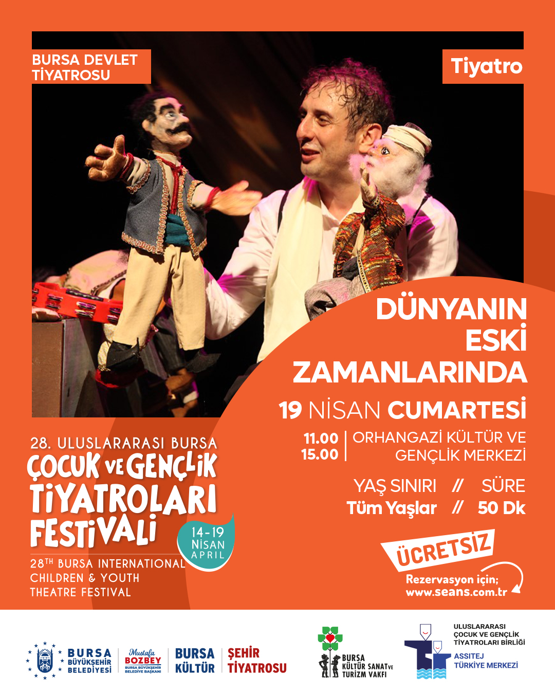 28. Uluslararası Bursa Çocuk ve Gençlik Tiyatroları Festivali | Bursa ...