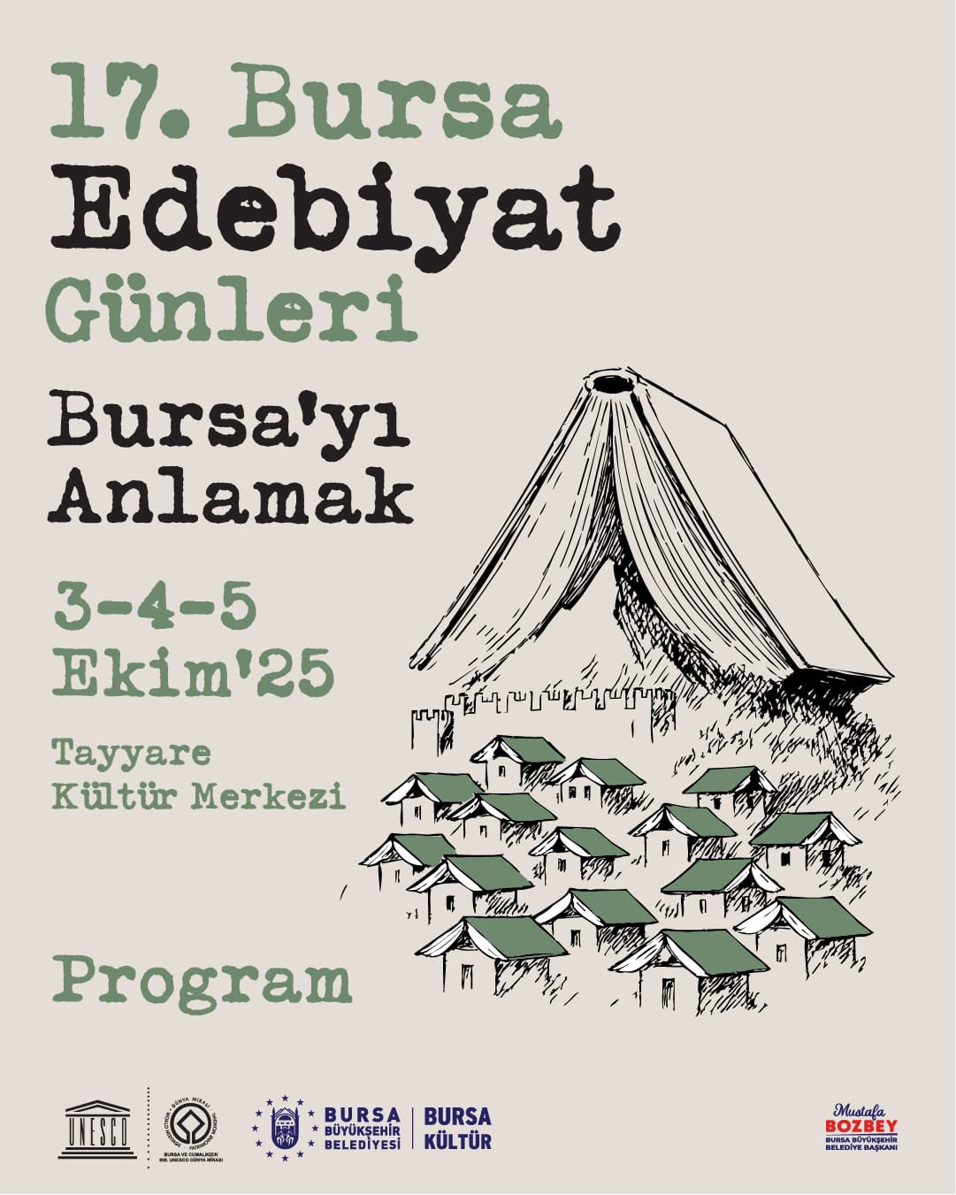 17. Bursa Edebiyat Günleri başlıyor! | Bursa Kültür